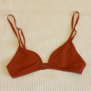 Burnt Orange Bikini Top